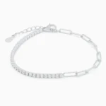 Bratara tennis argint balance