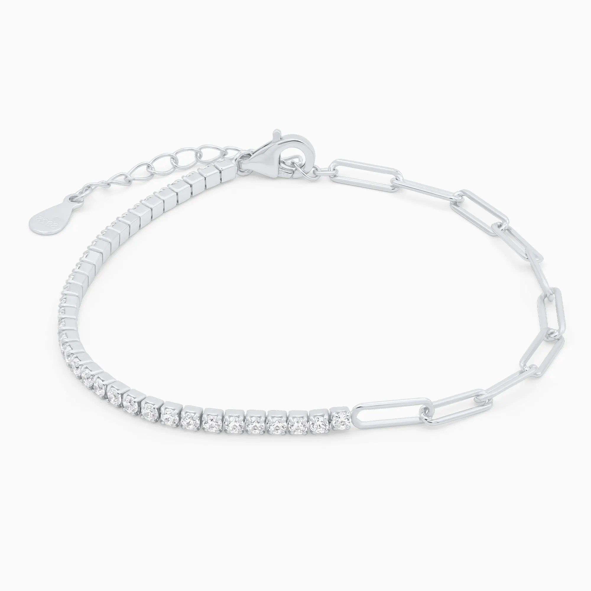 Bratara tennis argint balance Bratara tennis argint balance