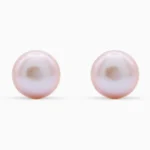 Cercei argint perla mov Pearl Glow