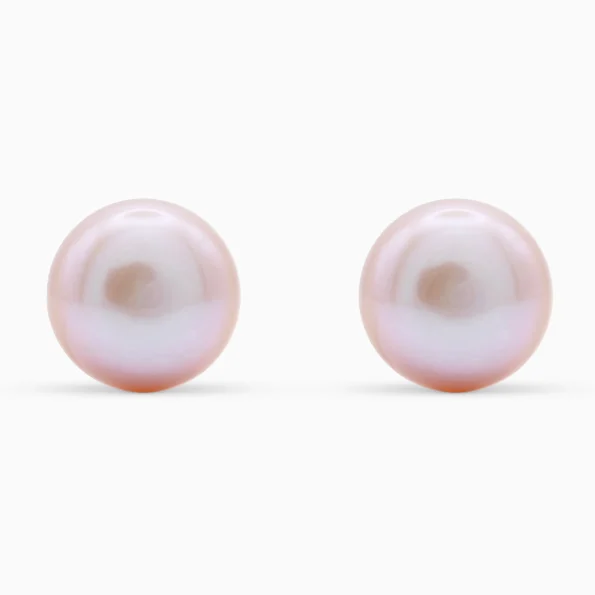 Cercei argint perla mov Pearl Glow