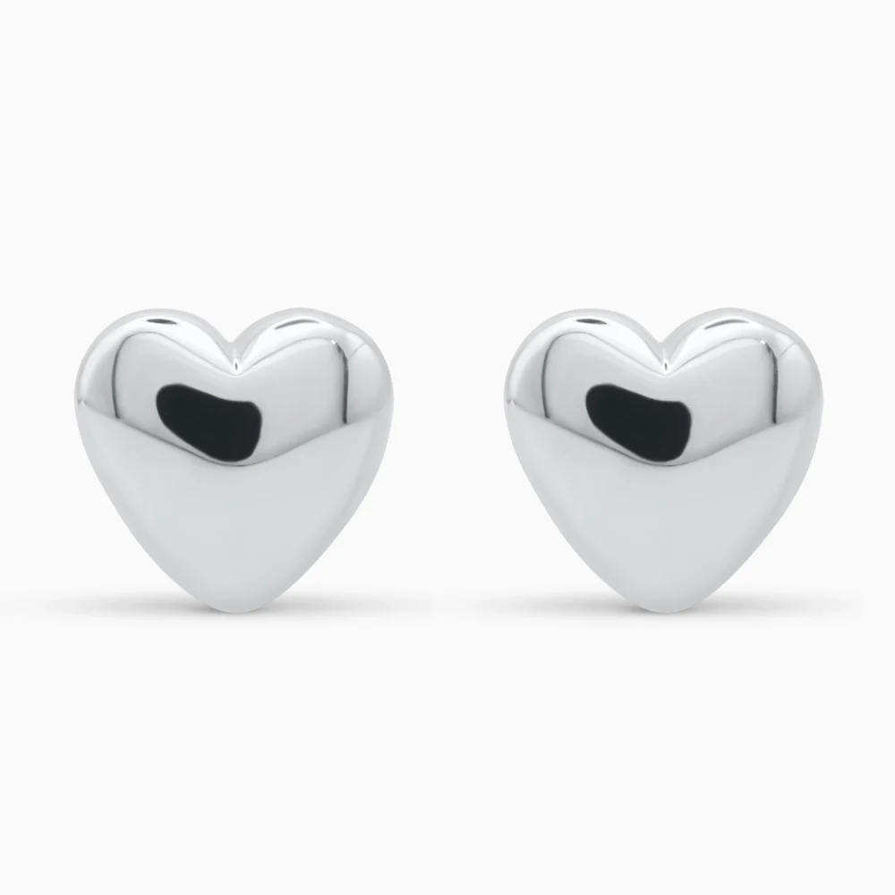 Cercei inima argint Timeless Heart