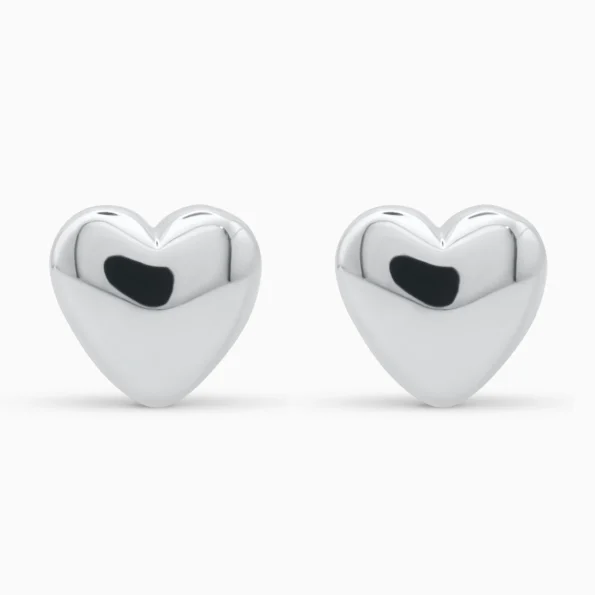 Cercei inima argint Timeless Heart
