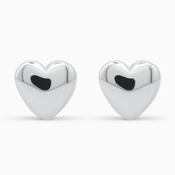 Cercei inima argint Timeless Heart