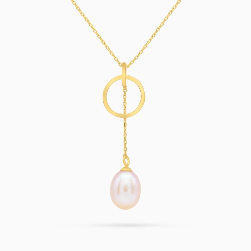 Colier din argint cu perlă mov de apă dulce – Soft Purple Elegance