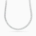Colier tennis argint infinite shine vedere frontala