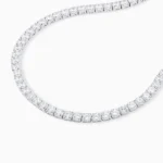 Colier tennis argint infinite shine vedere frontala