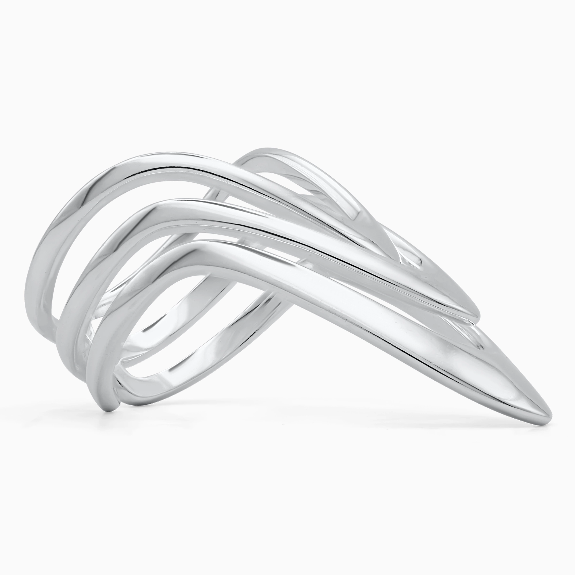 Inel-argint-design-geometric-Triple-Line-detaliu-forma Detaliu Inel din argint Triple Line cu design geometric
