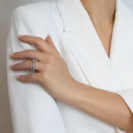 Inel-argint-pietre-cubic-zirconia-Delicate-Layers-vedere-frontala