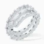 Inel-argint-pietre-cubic-zirconia-Delicate-Layers-vedere-frontala
