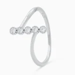 Inel-argint-pietre-cubic-zirconia-Line-of-Light-vedere-frontala