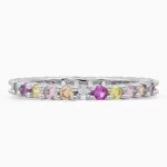 Inel-argint-pietre-cubic-zirconia-colorate-Rainbow-Glow-vedere-frontala