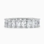 Inel-argint-pietre-cubic-zirconia-fatetate-Endless-Sparkle-vedere frontala