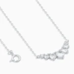 colier argint cubic zirconia grace vedere frontala