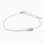 Bratara argint eleganta pietre multicolore sofia spark