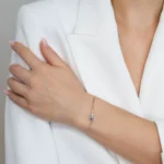 Bratara argint eleganta pietre multicolore sofia spark