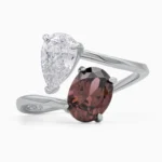Inel-argint-pietre-cubic-zirconia-Double-Spark-vedere-frontala