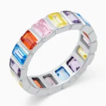 Inel-modern-argint-pietre-colorate-Allegra-vedere-frontala