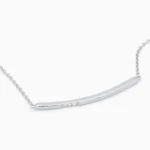 Bratara minimalista argint zirconia pure line